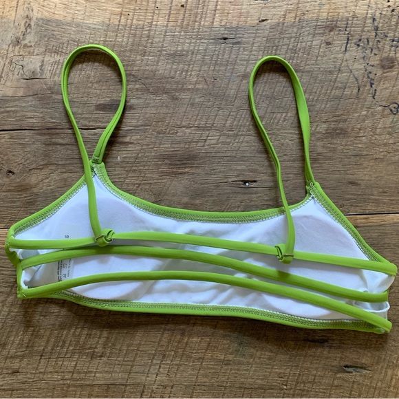 Lime green bikini top - Picture 2 of 3